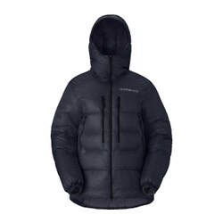 Norrona Trollveggen Down800 Hooded Jacket Women's in Caviar Black